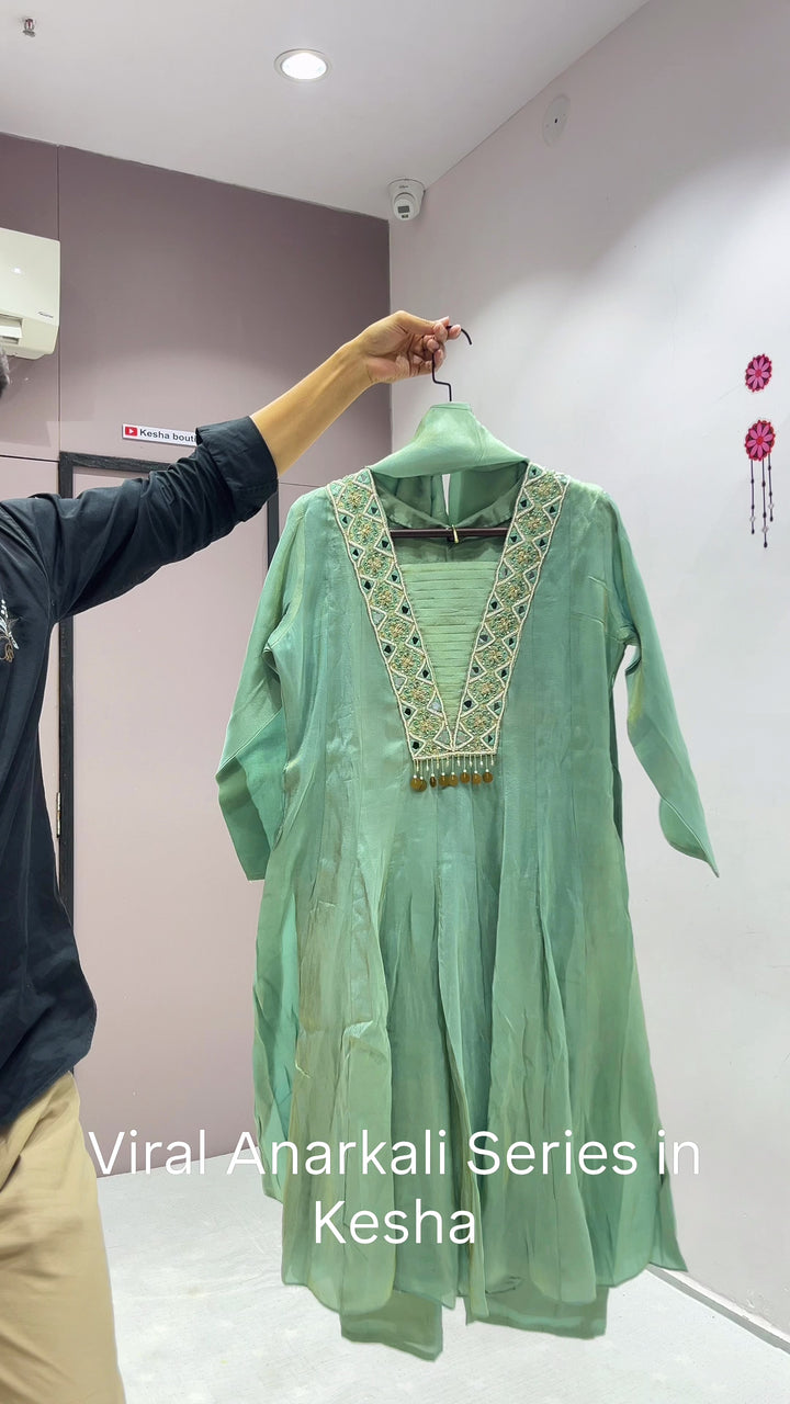 VIRAL ANARKALI DRESS