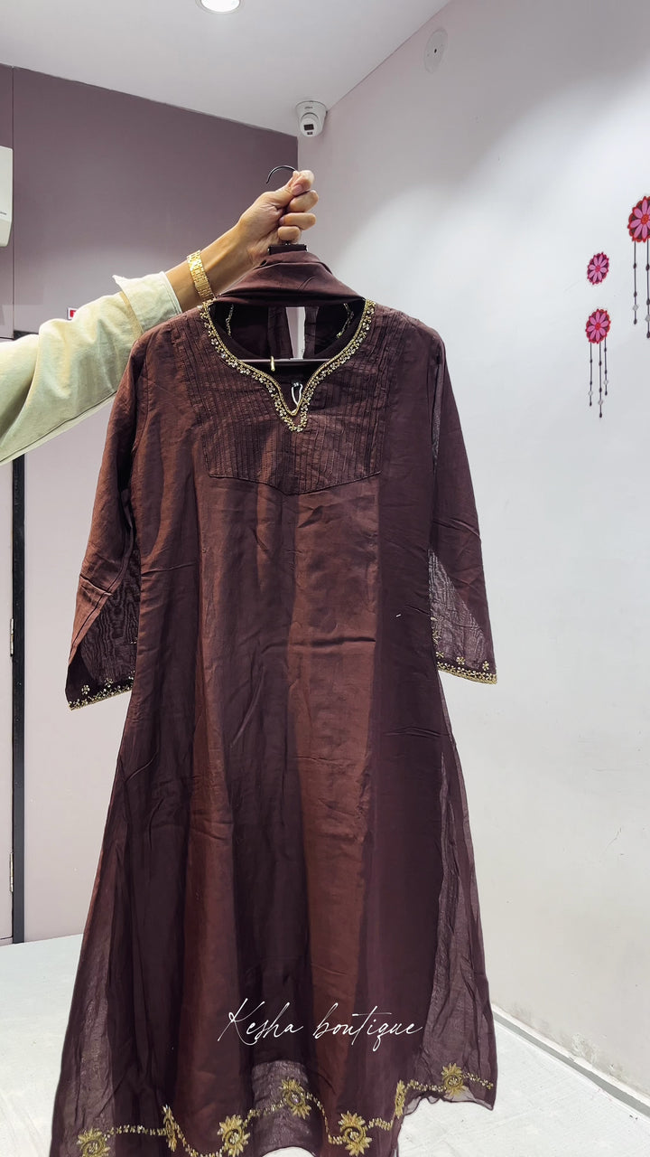 KESHA BOUTIQUE VIRAL COFFEE DRESS
